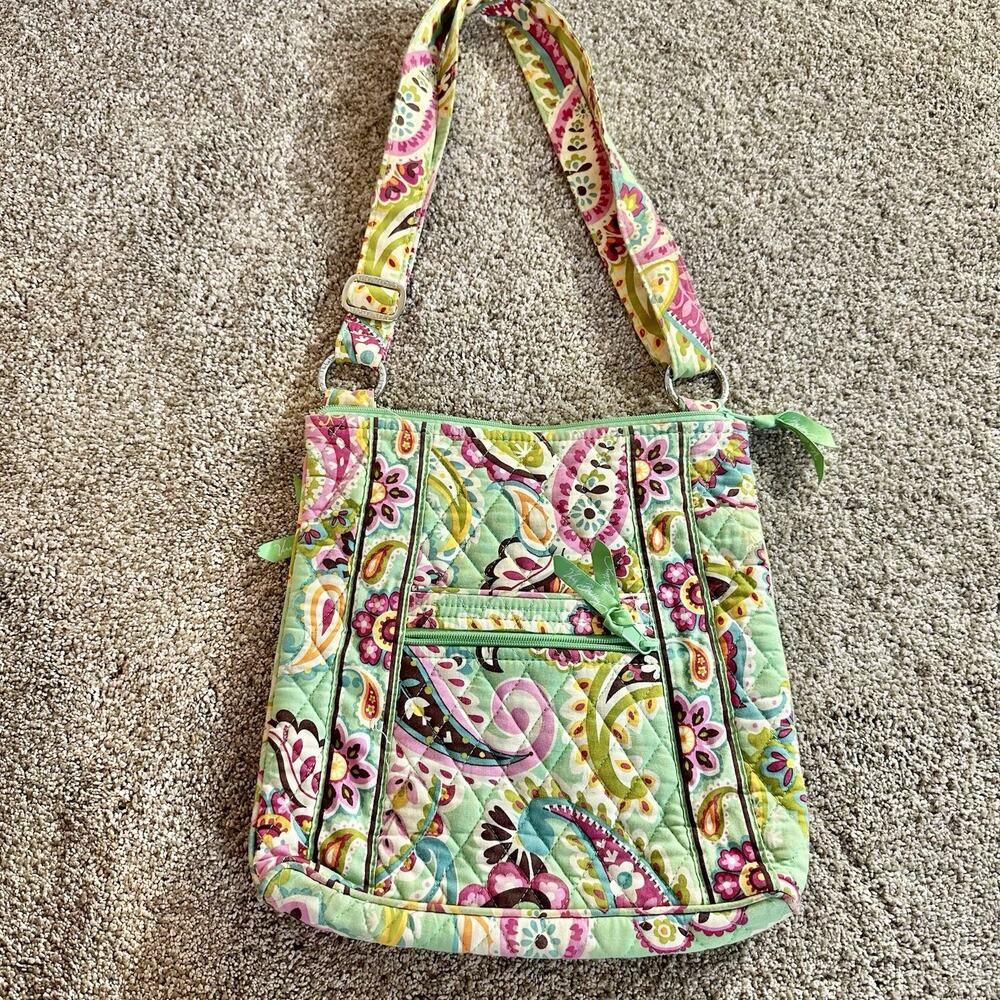 Vera Bradley CrossBody Bag Retired "Tutti Fruitti” Hipster Purse Colorful Bright